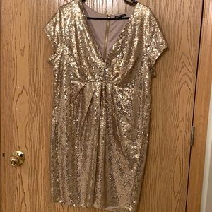 Like New| Gold Sequin Dress